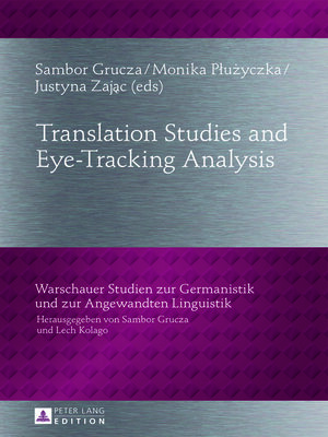 cover image of Translation Studies and Eye-Tracking Analysis